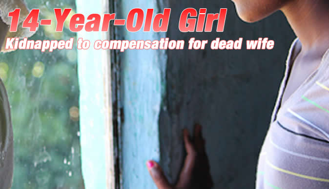  Man (44) kidnaps girl (14) to compensation for dead wife