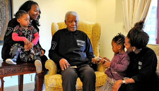 Winnie gives update on Nelson Mandela's health