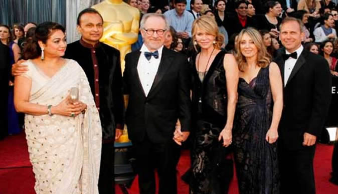 Bollywood A-listers invited to deluxe party to celebrate 'Lincoln' with Spielberg