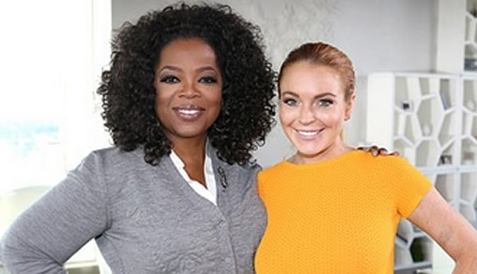 Oprah 'forced into' intense showdown with Lindsay Lohan