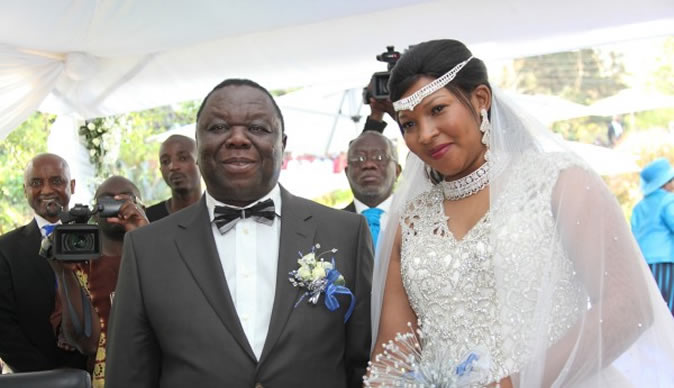 MDC-T responds to allegations that Tsvangirai's wife is having affair