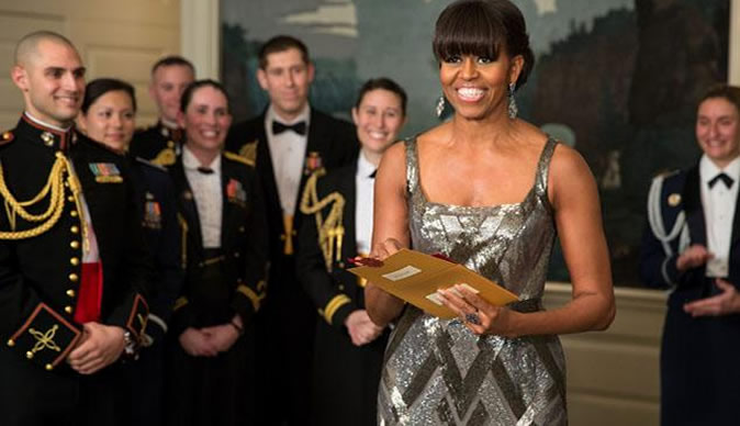 Michelle Obama impresses at the Oscars