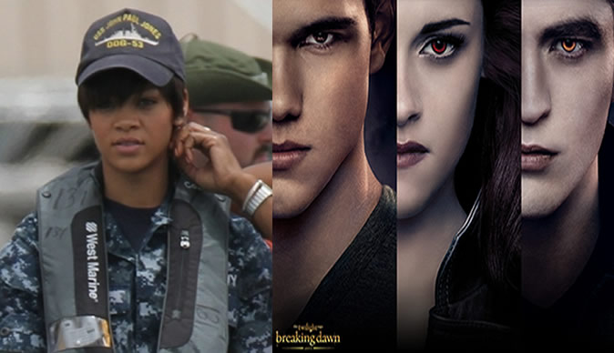 Rihanna and Twilight Saga: Breaking Dawn Part 2 'win' Hollywood's Razzie awards