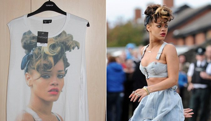 Rihanna wins T-shirt court case against Topshop